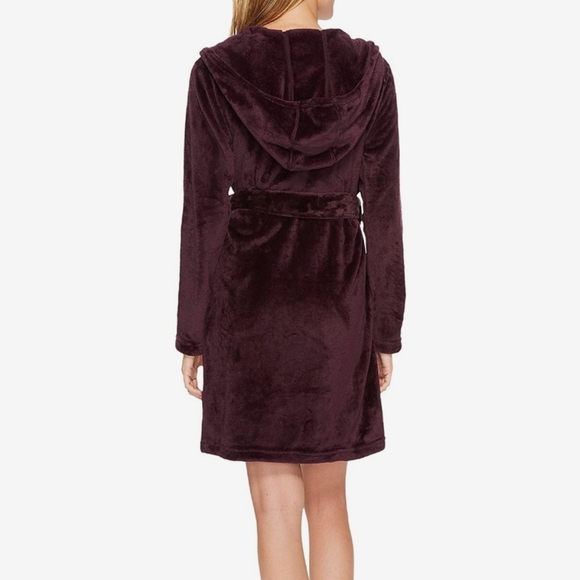 UGG Miranda Fleece Hoodie Robe💜 - Picture 4 of 13